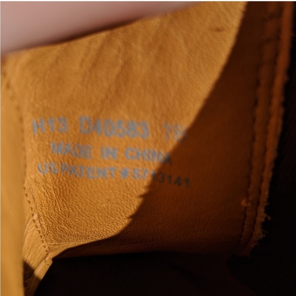 Cole Haan Nike Air Evan tan leather Chelsea boots - Picture 8 of 14